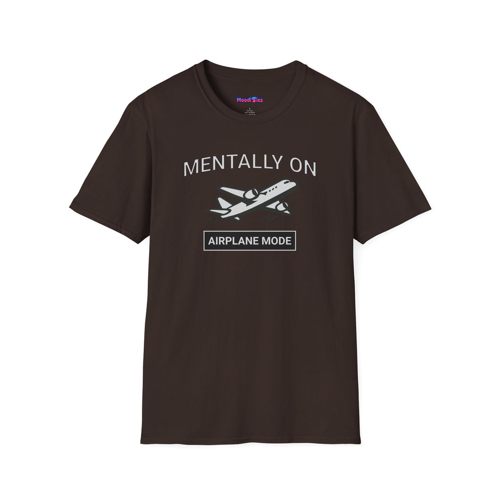 "Mentally on Airplane Mode" T-Shirt