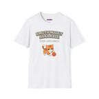 "Emotionally Available (For Cats Only)" Cat Playing with Yarn T-Shirt