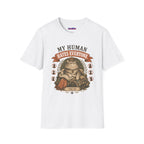 "My Human Hates Everyone." Smug Fat Cat T-Shirt