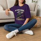 "My Spirit Animal: Raven (It Figures)" T-Shirt