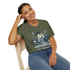 "Overthinking the Tutorial" Gamer Graphic T‑Shirt
