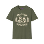 “Certified Animal Person” T-Shirt