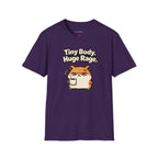 "Tiny Body, Huge Rage." Angry Hamster T-Shirt