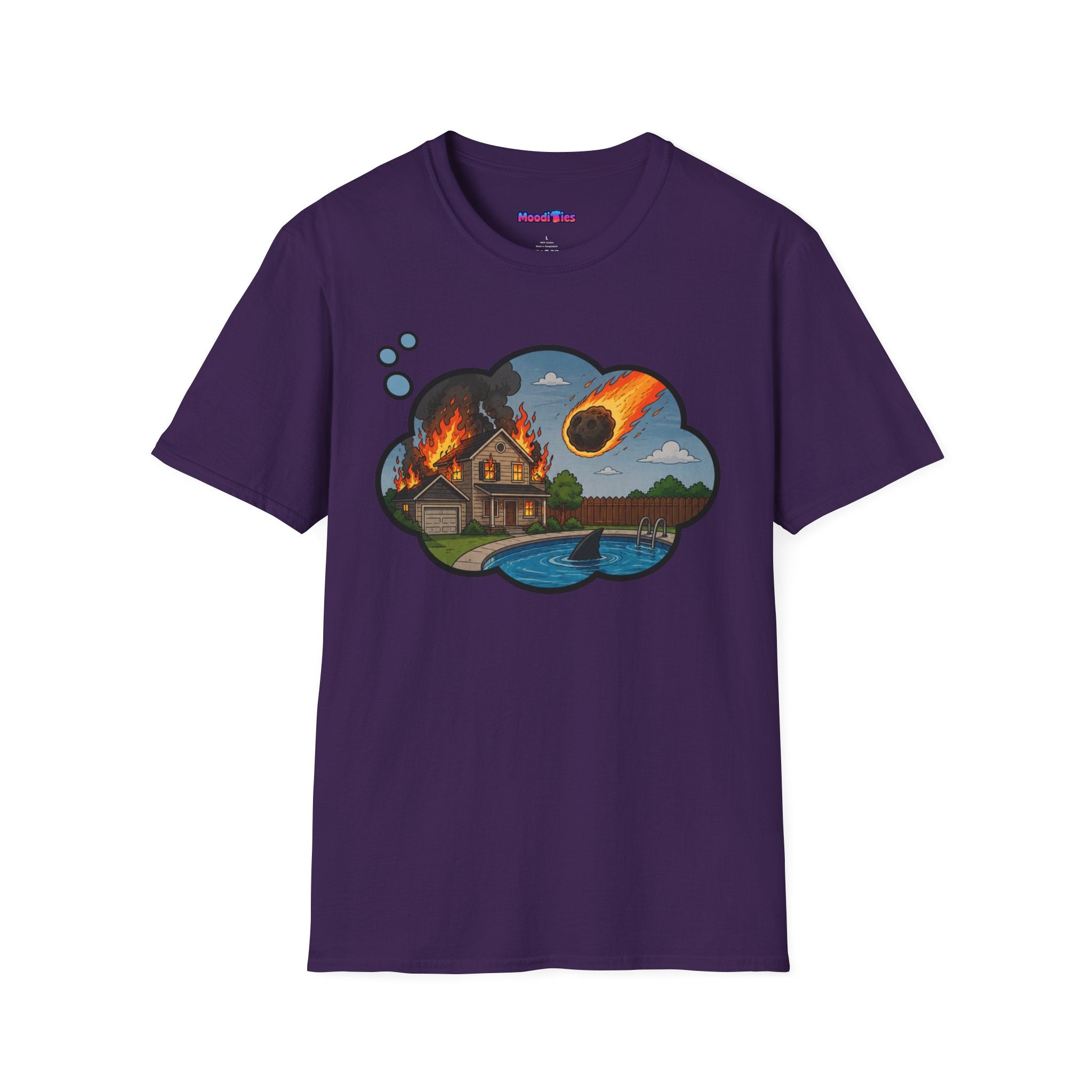 "End of the World" Anxiety Thought Bubble T-Shirt