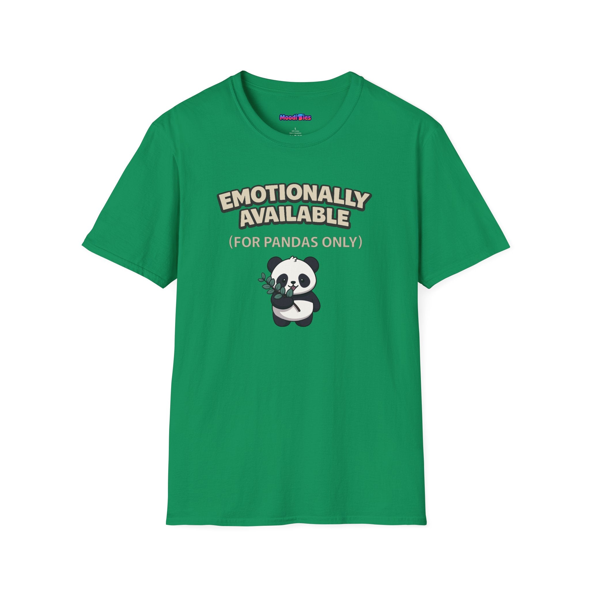 "Emotionally Available (For Pandas Only)" Cute Panda T-Shirt