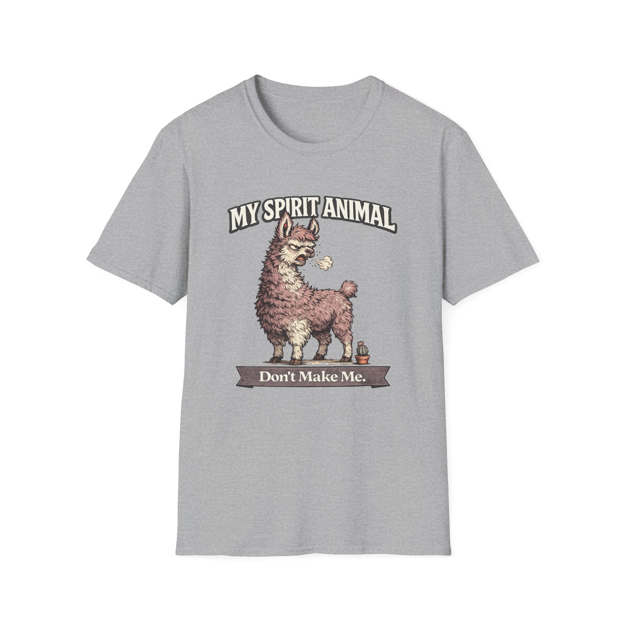 "My Spirit Animal: Llama (Don't Make Me)" T-Shirt