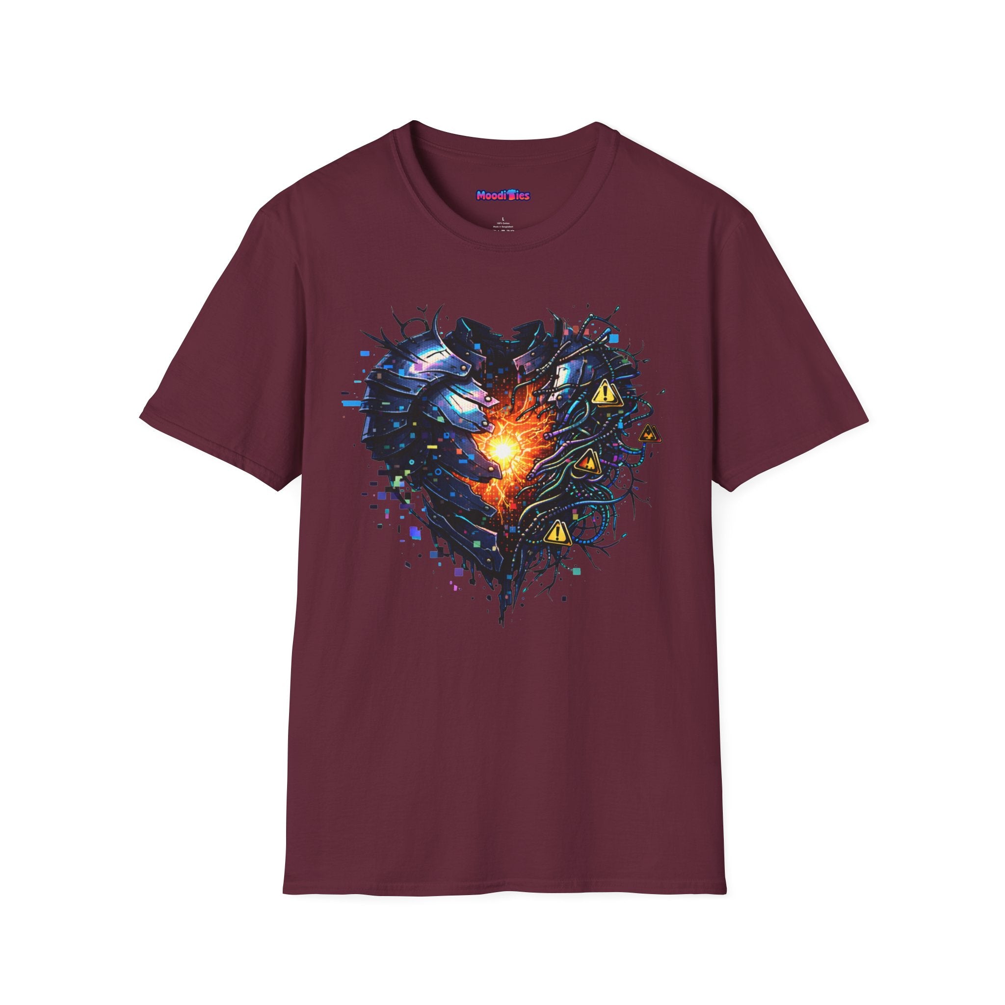 Glowing Core in Suit of Armor T-Shirt