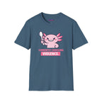"Currently Choosing Violence" Axolotl T-Shirt