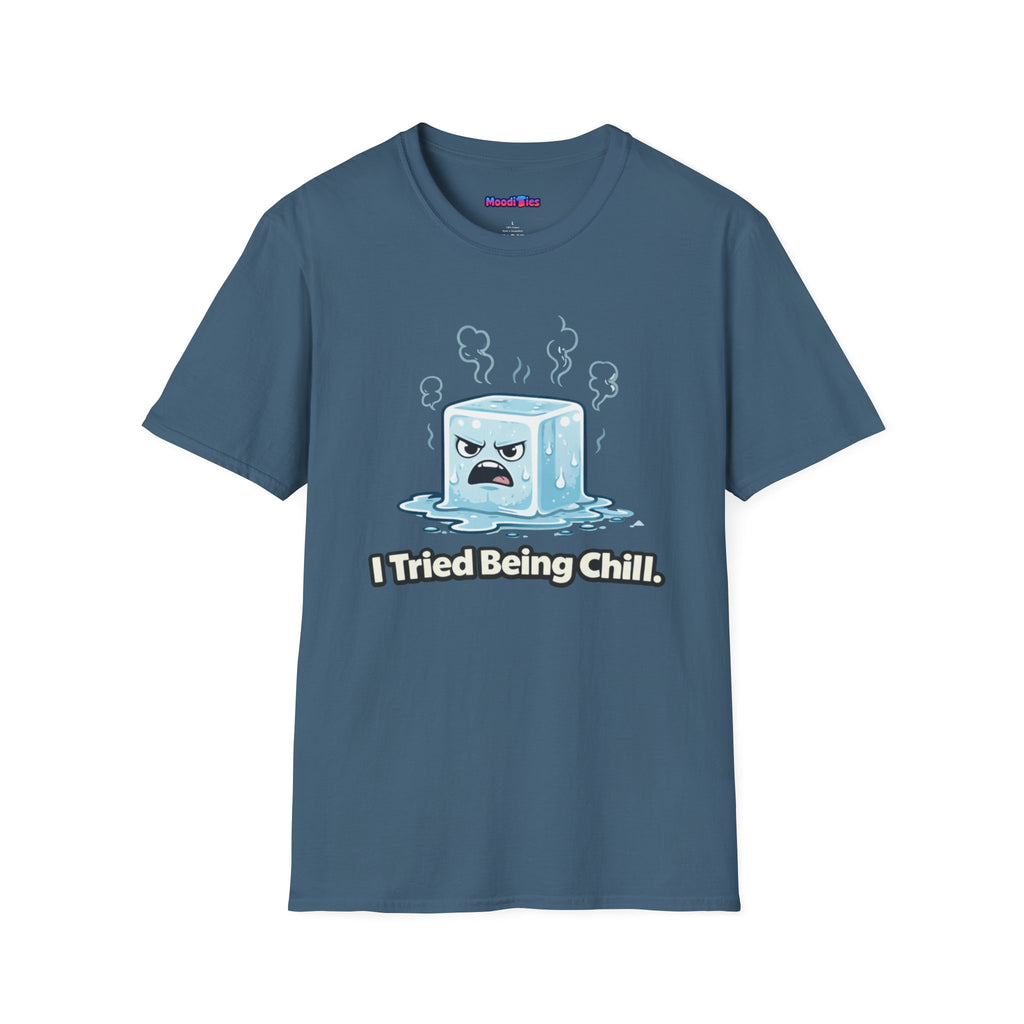 "I Tried Being Chill" Steaming Ice Cube T-Shirt