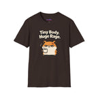"Tiny Body, Huge Rage." Angry Hamster T-Shirt
