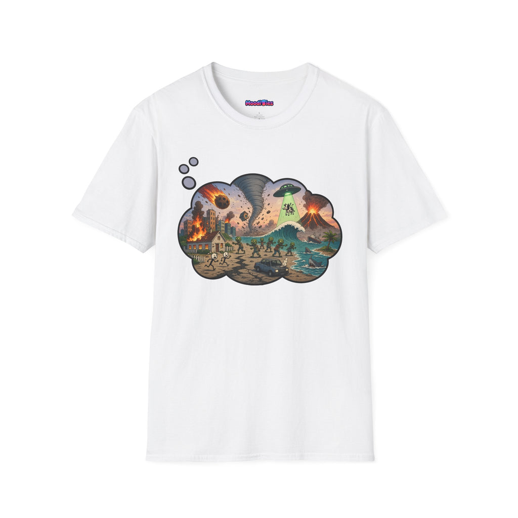 "End of the World, Day 2" Anxiety Thought Bubble T-Shirt