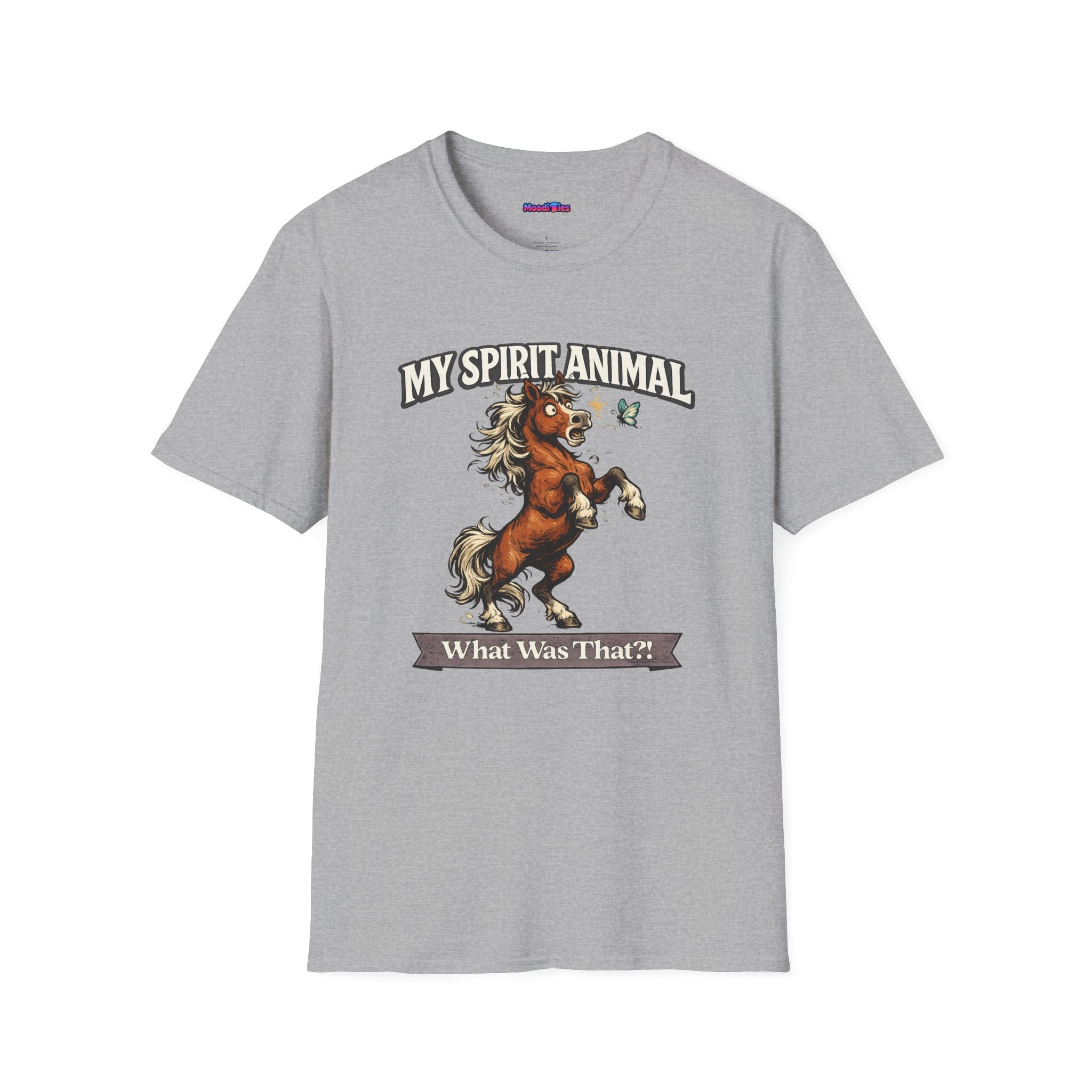"My Spirit Animal: Horse (What Was That?!)" T-Shirt