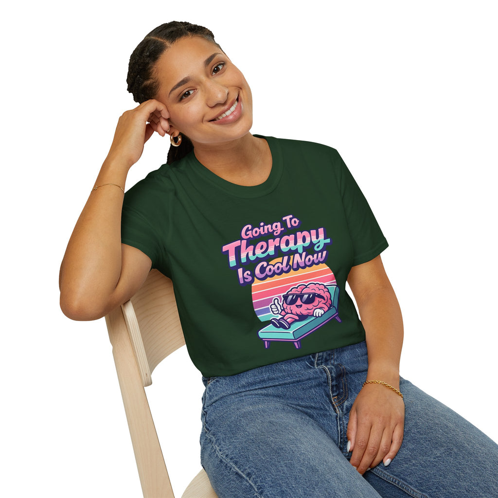 "Going to Therapy Is Cool Now" T-Shirt