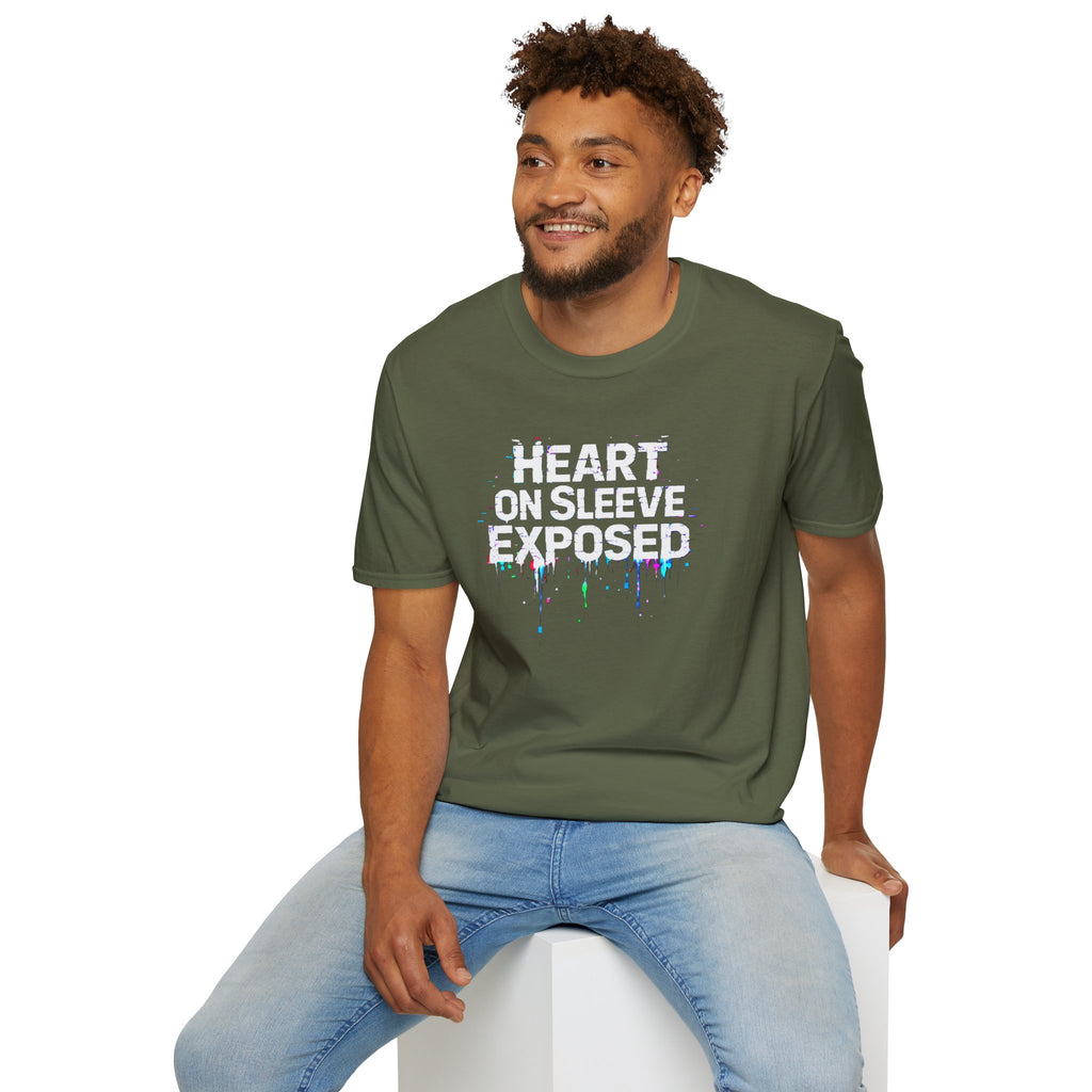 "Heart On Sleeve Exposed" T-Shirt