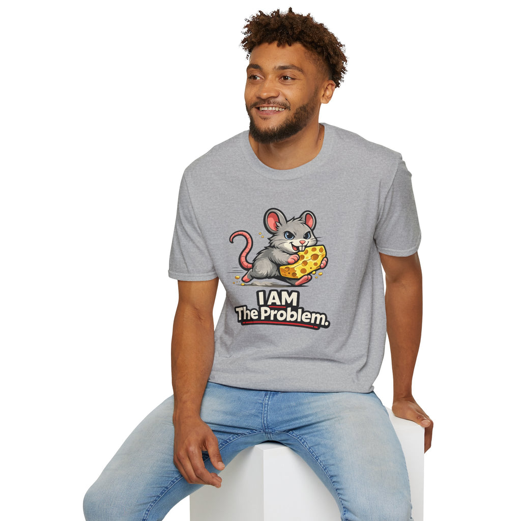 "I AM The Problem" Mouse Takes the Cheese T-Shirt
