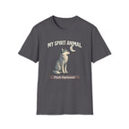 "My Spirit Animal: Wolf (Pack Optional)" T-Shirt