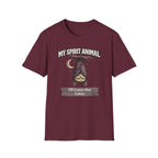 "My Spirit Animal: Bat (I'll Come Out Later)" T-Shirt