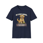 "My Spirit Animal: Dog (I'm So Happy You're Here)" T-Shirt