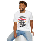 "Entering My Tiny Villain Era" Naughty Raccoon T-Shirt