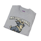 "My Spirit Animal: Goat (I Disagree)" T-Shirt