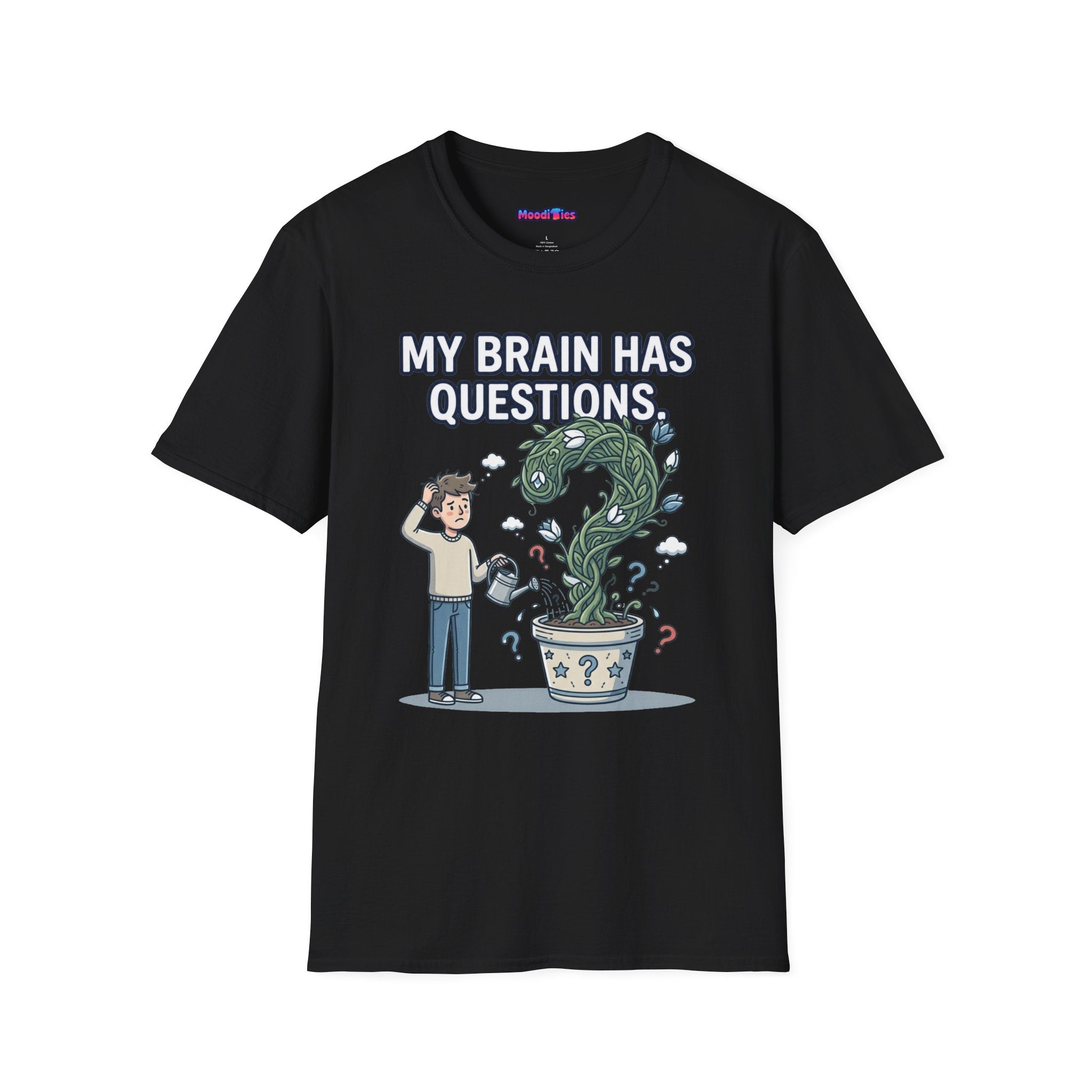 “My Brain Has Questions” Mystery Plant T-Shirt