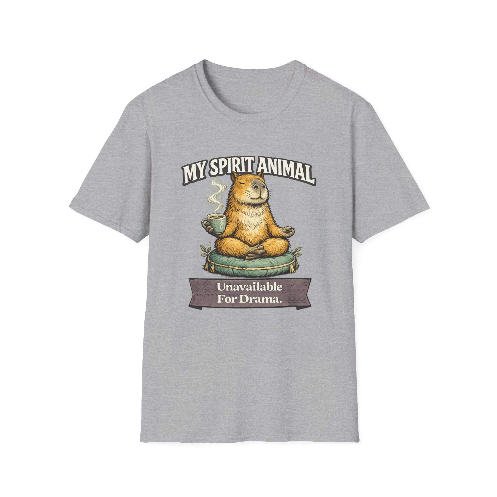 "My Spirit Animal: Capybara (Unavailable For Drama)" T-Shirt