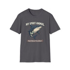 "My Spirit Animal: Shark (Not Here To Chat)" T-Shirt