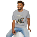 "Brain: Please Hold" Robot T-Shirt