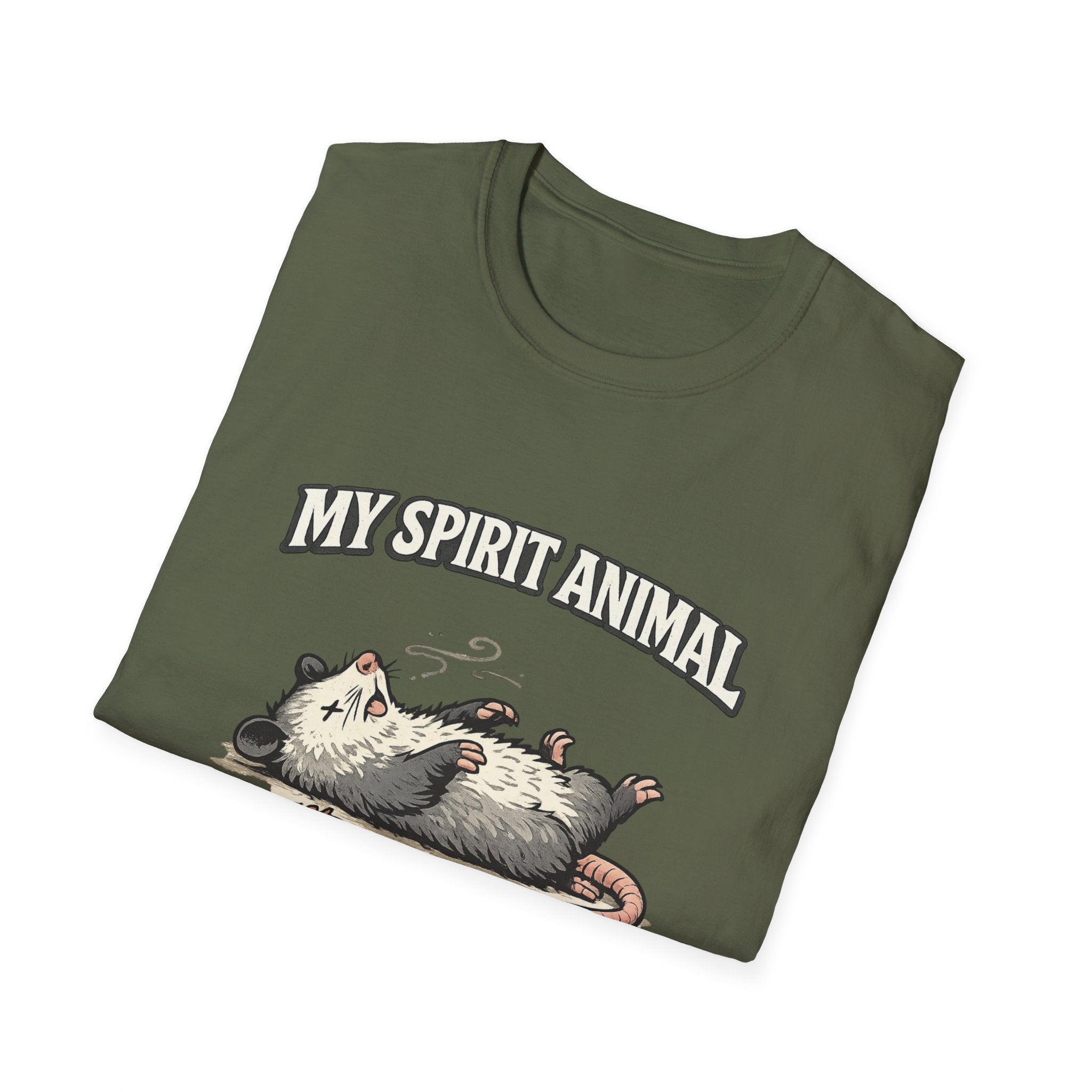 "My Spirit Animal: Possum (Avoiding Conflict)" T-Shirt