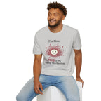 "I'm Fine. THIS Is My Coping Mechanism" Chaos Happy Face T-Shirt