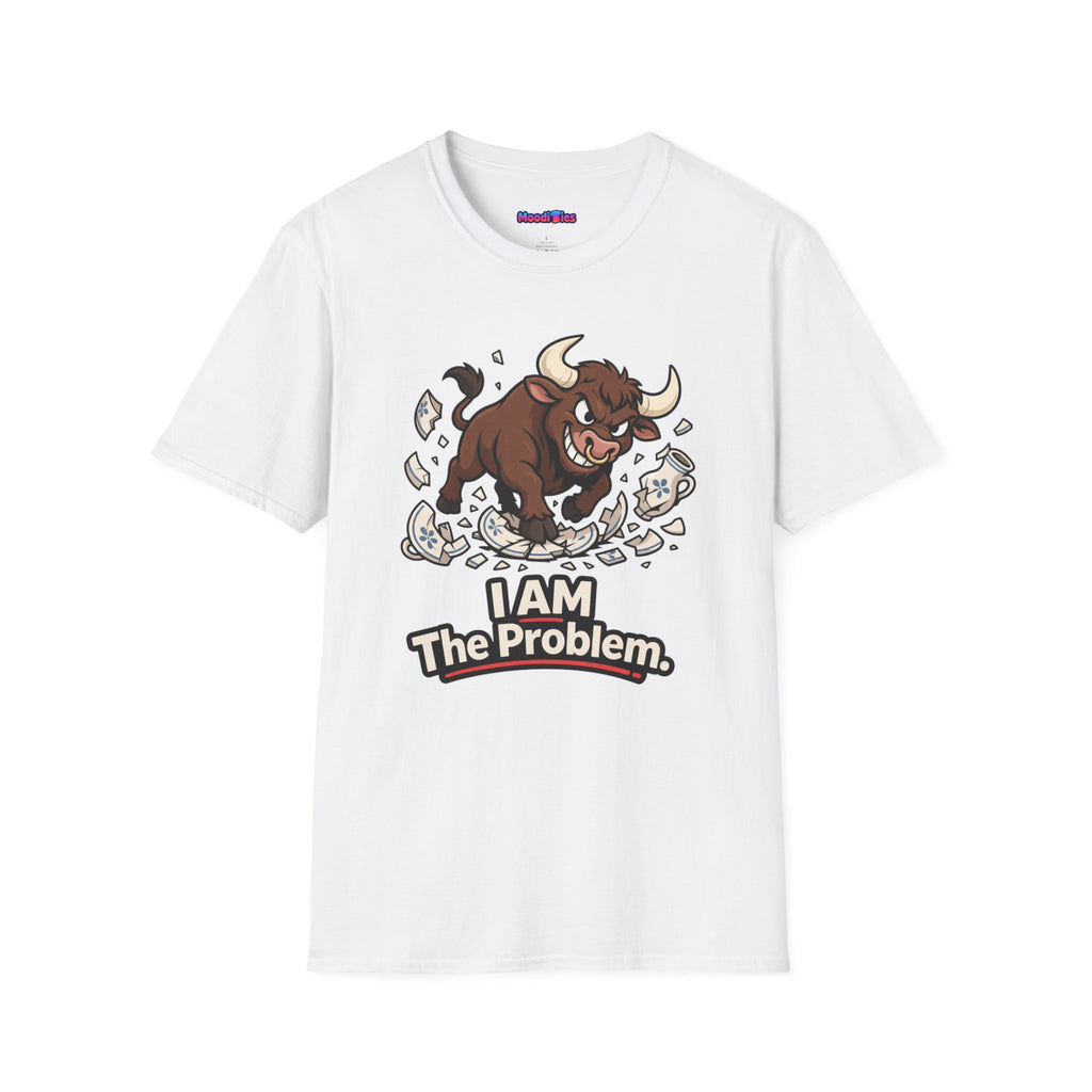"I AM The Problem" Bull in China Shop T-Shirt
