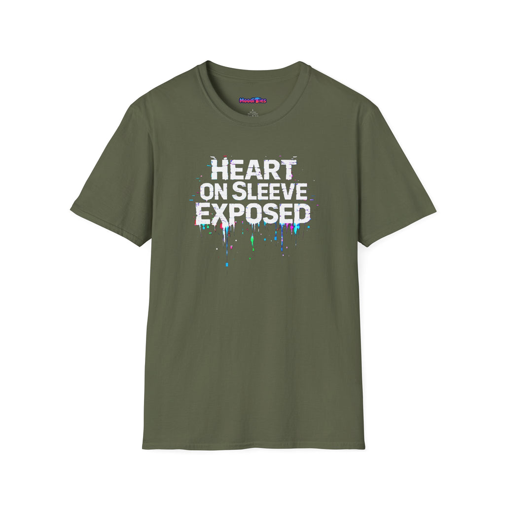 "Heart On Sleeve Exposed" T-Shirt