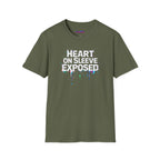 "Heart On Sleeve Exposed" T-Shirt