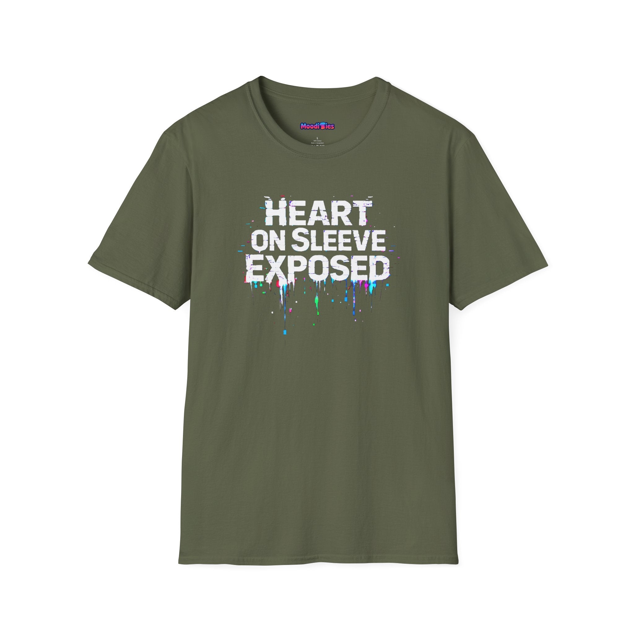 "Heart On Sleeve Exposed" T-Shirt