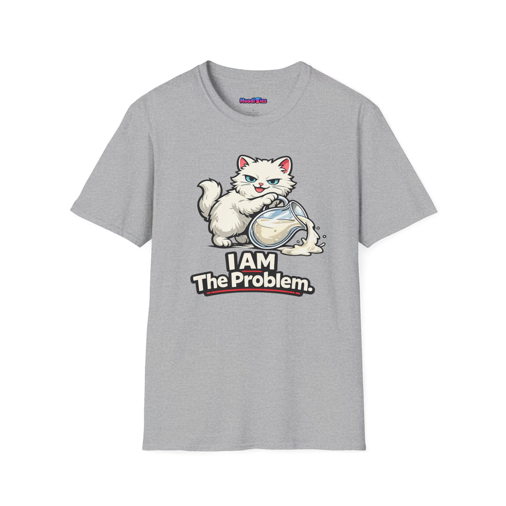 "I AM The Problem" Cat That Got the Cream T-Shirt