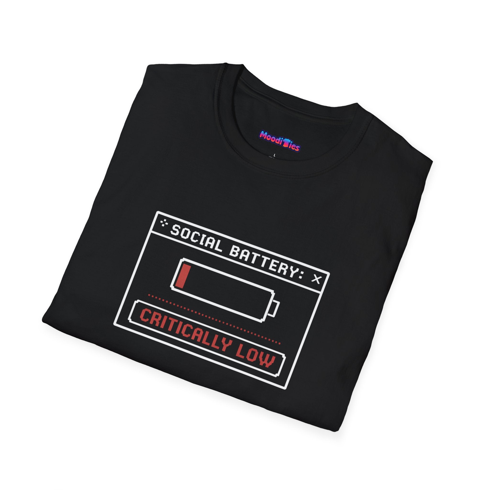 "Social Battery: Critically Low" T‑Shirt