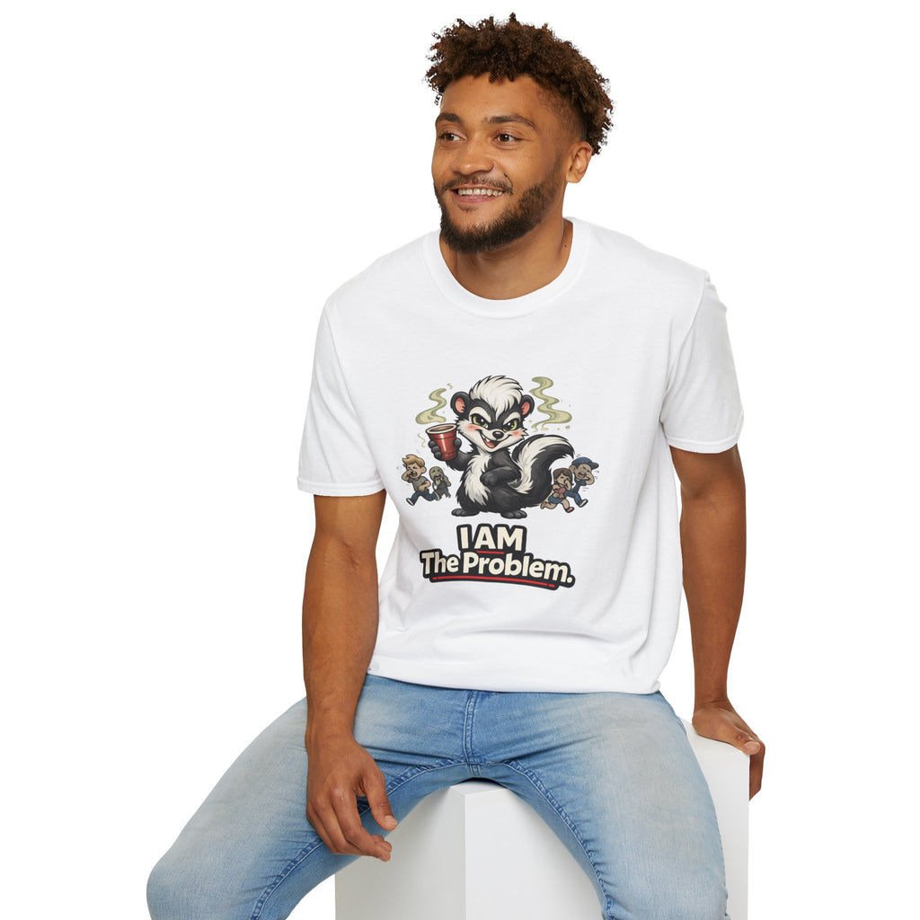 "I AM The Problem" Skunk at the Party T-Shirt