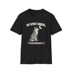 "My Spirit Animal: Wolf (Pack Optional)" T-Shirt