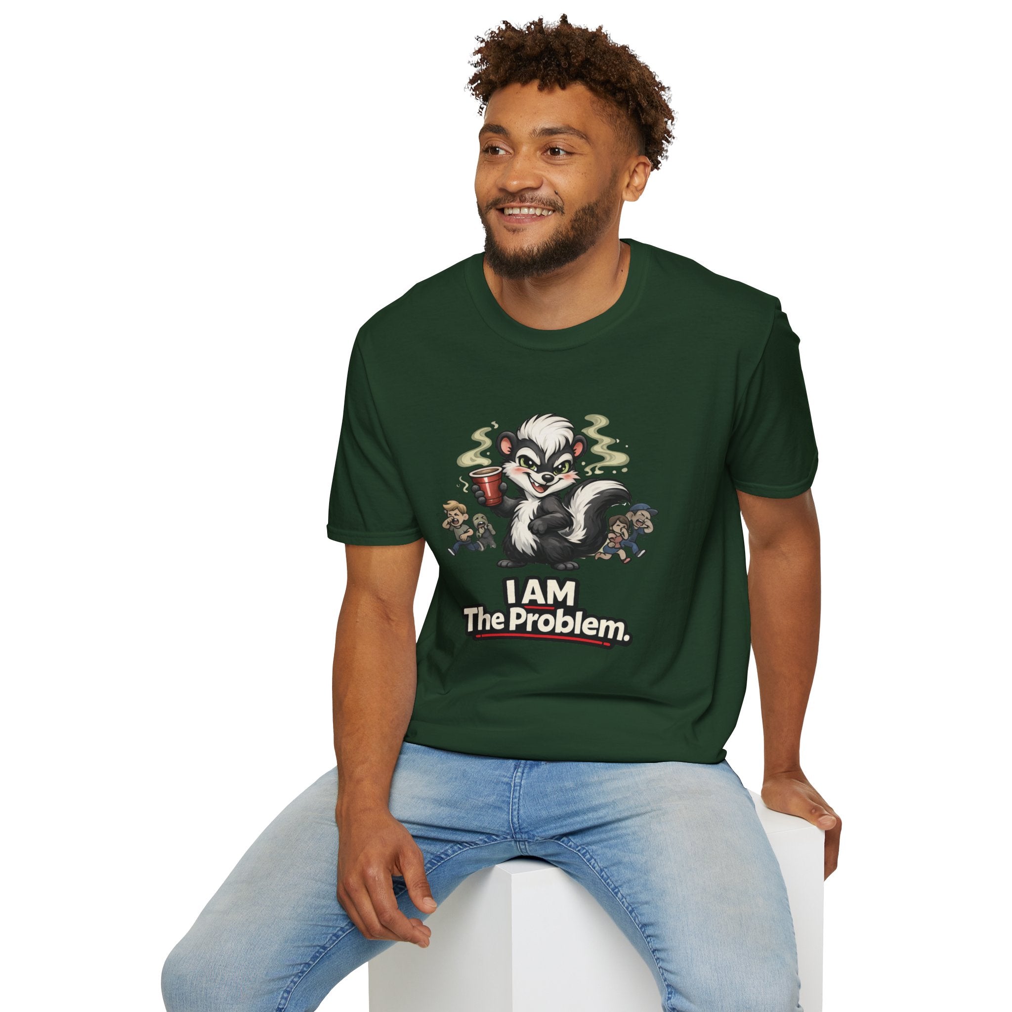 "I AM The Problem" Skunk at the Party T-Shirt