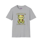 "Built Different, Mostly Wrong" Patchwork Teddy T-Shirt