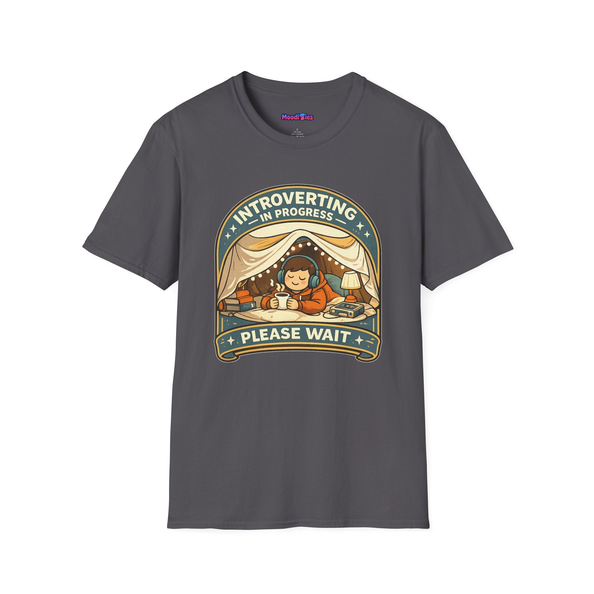 "Introverting In Progress, Please Wait" T-Shirt