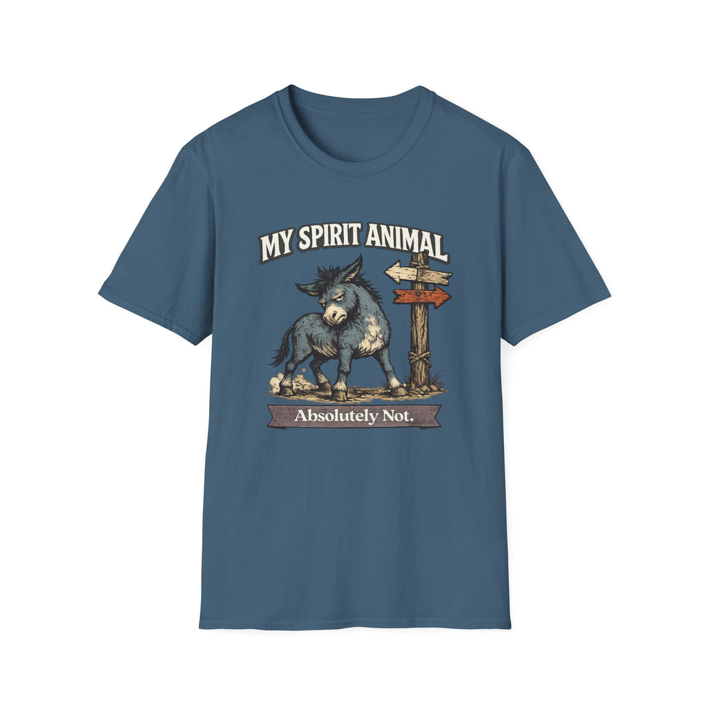 "My Spirit Animal: Mule (Absolutely Not)" T-Shirt