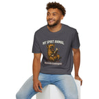"My Spirit Animal: Hyena (Gleefully Unhinged)" T-Shirt