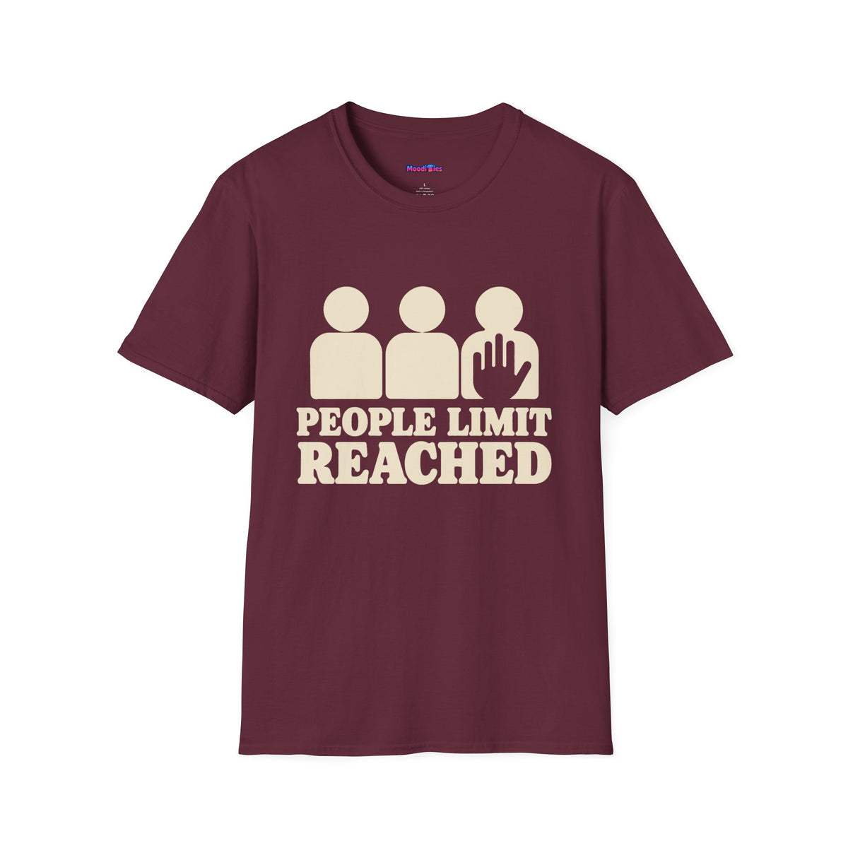 “People Limit Reached” Stop Hand Sign T-Shirt