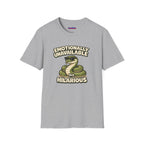 "Emotionally Unavailable But Hilarious" Snake T-Shirt