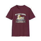 "My Spirit Animal: Duck (Existing Out Of Spite)" T-Shirt