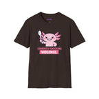 "Currently Choosing Violence" Axolotl T-Shirt