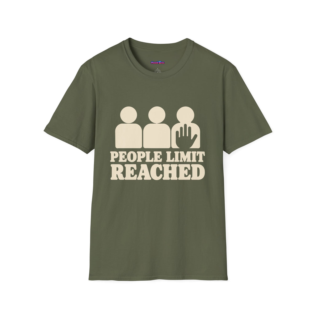 “People Limit Reached” Stop Hand Sign T-Shirt