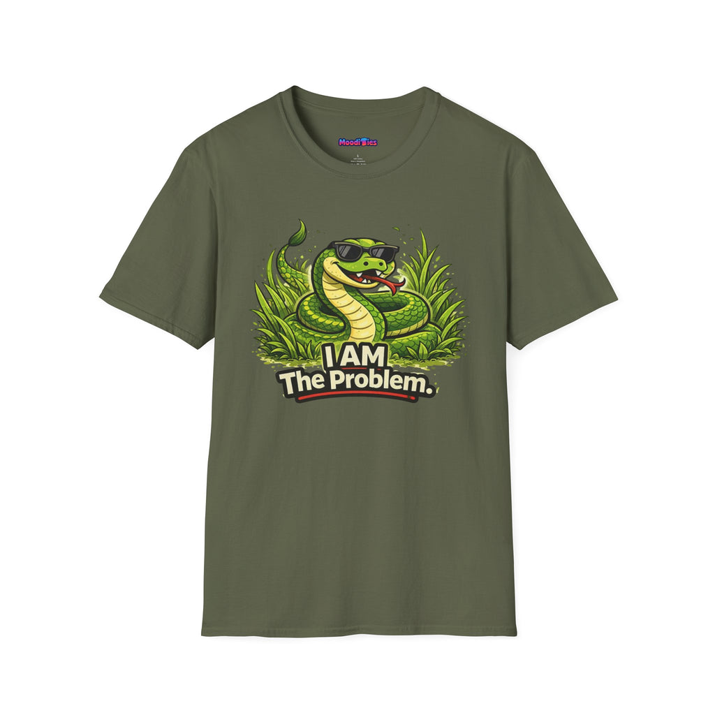 "I AM The Problem" Snake in the Grass T-Shirt