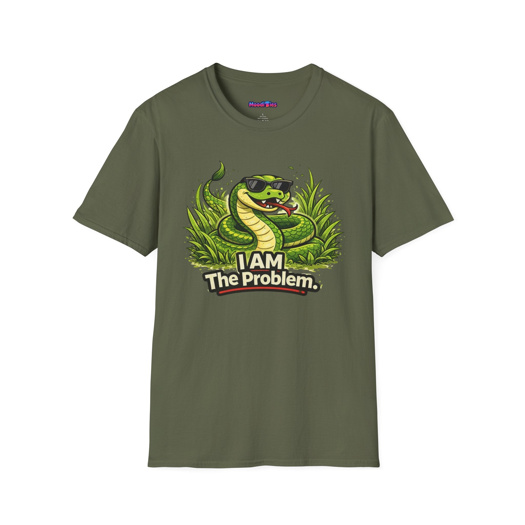 "I AM The Problem" Snake in the Grass T-Shirt